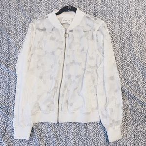 Gorgeous Soncy White Lace Jacket